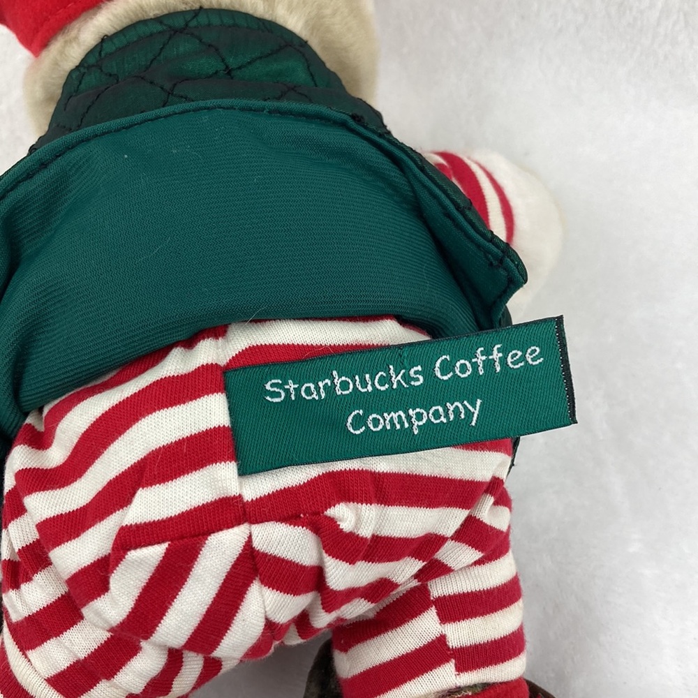 Starbucks Coffee Co. 2001 Bearista Elf Teddy Bear Plush 11” - Picture 9 of 10